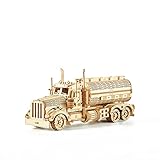 bennama 3D Wooden Puzzles Truck Model Kits, Brainteaser and Puzzle for Christmas/Birthday,Gifts for
