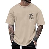 Camiseta para Hombre tee T-Shirt para Hombre Camiseta Manga Corta Color Camisetas básicas de manga corta hombre holgada cuello redondo algodón distintos colores Camiseta básica de Manga Corta Cuello Redondo Normal de algodón Grueso Largo Oversize Camiseta Henley Slim Fit Botón Camisas Algodón Estampado Frontal moda Heavy Cotton Tee Shirt Camiseta de Manga Corta Hombre Stretch Slim Fit Crew Neck Original Hombres Manga Corta Camiseta Soltero Botón Abertura Llano v Cuello Camisas Algodón