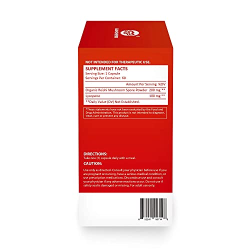 Ganoherb Reishi Mushroom Black Coffee And Reishi Lycopene Capsules #TOP7