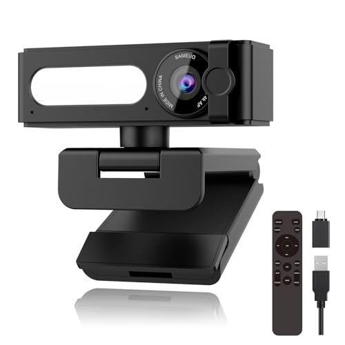 2K Webcam with Dual AI Noise-Cancelling Mics Autofocus