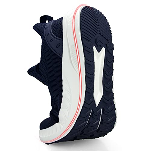 Feethit Mens Slip On Walking Shoes Blade Tennis Shoes Non Slip Running Shoes Lightweight Workout Shoes Breathable Mesh Fashion Sneakers Dark Blue Size 10.5 #TOP3