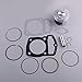 ciciTree 65.5mm x 43mm Piston Rings Gaskets Kits Fit for Honda XL200R XR200R XR200