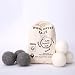 Wool Dryer Balls by MarvelousRule , 6 Pack XL Organic Wool, Non-Toxic, Reusable, X-tra Large. Reduces Drying Time and Chemical-Free. Natural Fabric Softener(3PC Grey + 3PC White)