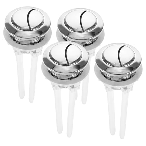 iplusmile 4 piezas Botones de Descarga para Inodoro de Doble Botón de Válvula de Presión para Cisterna Instalación Compatible Color Aleatorio Color Aleatorio Color Aleatorio