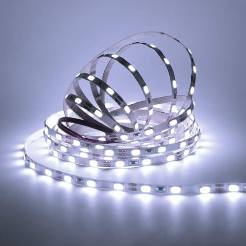 Fita de Led Luz Fixa c/ 120 Leds 2 Metros Branco Quente (Amarela) Ou Frio (Luz Branca) Usa Pilhas 3