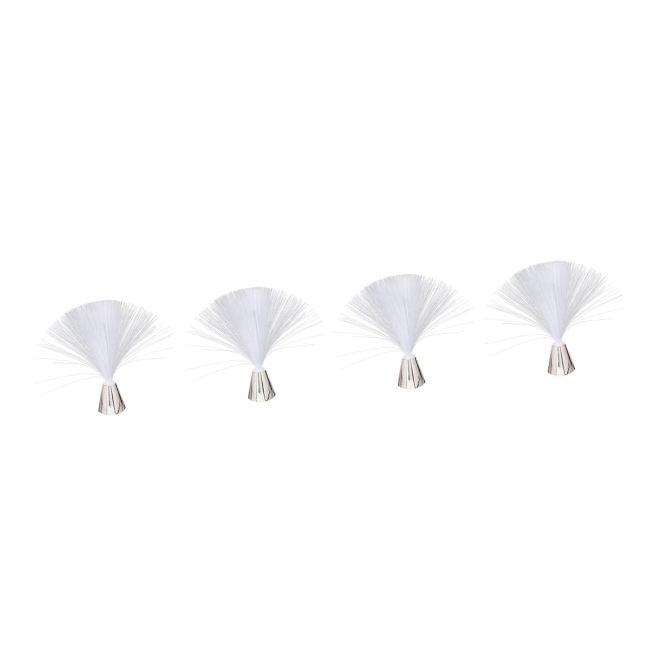 Angoily 4Pcs Color Changing LED Fiber Optic Lamp Effect Decorative Lights for Party Bar Store Indoor Outdoor Use No Battery Required for Home and Office Decor