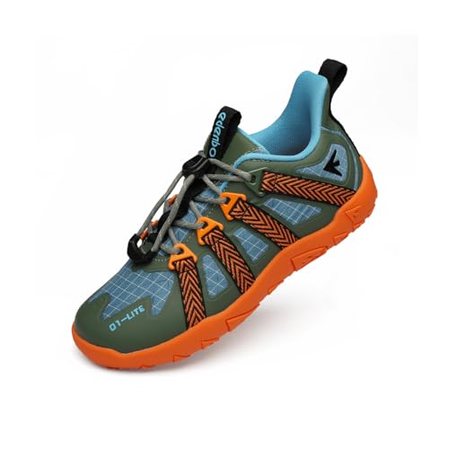 Kids Hiking Shoes Non-Slip Sneakers for Boys Girls Outdoor Trekking Walking Climbing Barefoot Running Shoes