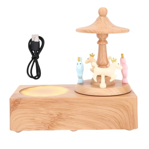 Haut-Parleur Portable sans Fil Carrousel Lumineux pour Extérieur