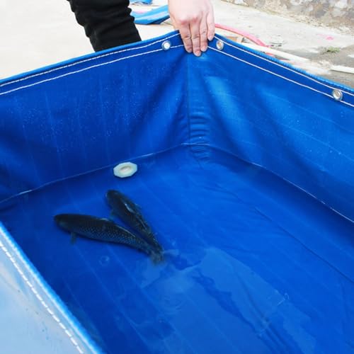 Réservoir d'eau de 5x2m pour l'irrigation du jardin et bâche pliable d'aquaculture extérieure