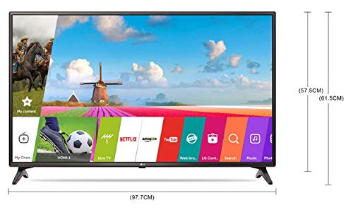 Image of LG 108 cm (43 Inches) Full HD LED Smart TV 43LJ554T (Black)
