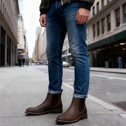 Image of Jousen Men's Chelsea Boots Dress Boots