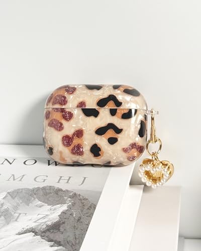 Coque de protection AirPods Pro 2 anti-rayures léopard