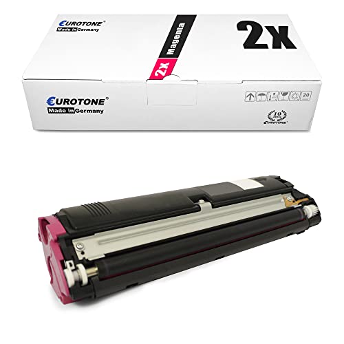 Cartouches Magicolor 2550 rewintone rouge M toner de remplacement