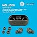 JLab Go Air True Wireless Bluetooth Earbuds + Charging Case, Green, Dual Connect, IP44 Sweat Resistance, Bluetooth 5.0 Connection, 3 EQ Sound Settings Signature, Balanced, Bass Boost