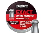 JSB Redesigned Exact Jumbo Monster Shallow Skirt .22 Cal, 25.39 Grains, Domed, 200ct