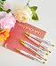 Jxueych 5pcs Funny Capricorn Pen Set - Encouraging Quotations Pen Set, Black Ink, Medium Nib 1.0mm, Perfect for Writing, Drawing, Journaling, Note Taking