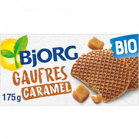 Gofres de caramelo Bjorg, 175 g, 4 unidades