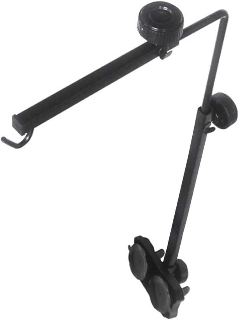 Reptile Heat Lamp Fixture Bracket Sturdy Fish Tank Light Mounting Stand for Turtles Lizards Basking Support for Aquarium Lighting Needs