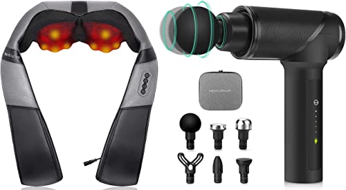 Medcursor Neck And Shoulder Massager With Heat, Professional Deep Tissue Massage Gun #TOP17
