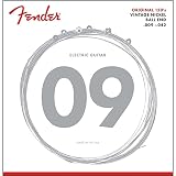 Fender Original 150 Electric Guitar Strings, Pure Nickel Wound, Ball End, 150L .009-.042