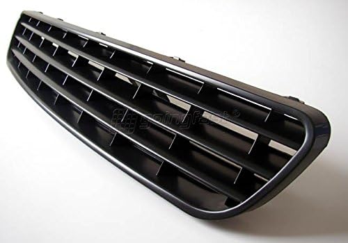 Fits for Audi A3 8L Black Debadged Badgeless Front Grill w/o Emblem 1996-2000