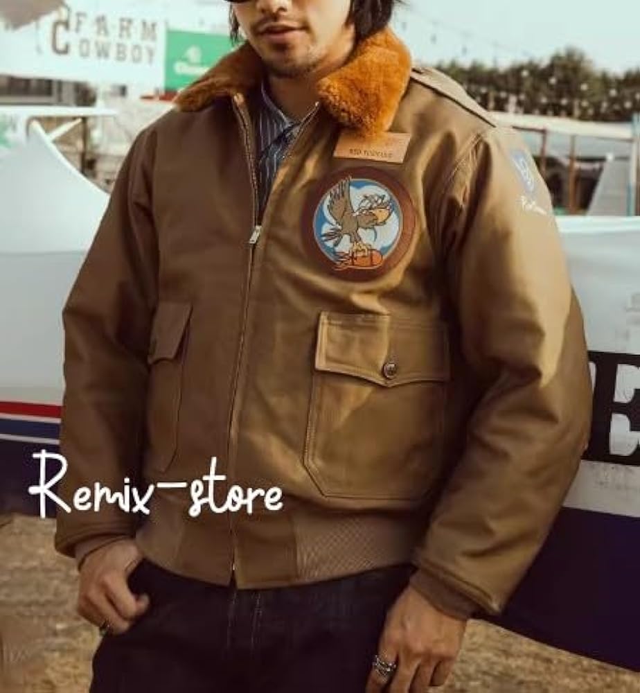 Y2K Military Flight Bomber w/ Patches　Ｍ 41bWIiC0vKL._AC_UY1000_.jpg