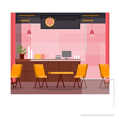 ZXCVASDF Persianas Enrollables PVC Transparentes Impermeables, Grosor De 0,5 Mm, Ajuste De Cortina De PVC Transparente, Persianas Enrollables, Ventana De Balcón, para Patio,160x250cm/62.9x98.4in Cover