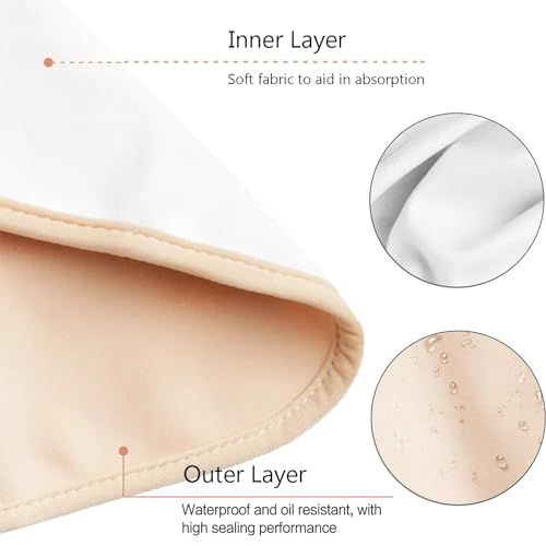 Paquete de 2 unidades de aceite de ricino para pies, kit de envoltura de aceite de ricino de algodón orgánico reutilizable, para aliviar el dolor de los músculos del pie (aceite no incluido) - imagen 3