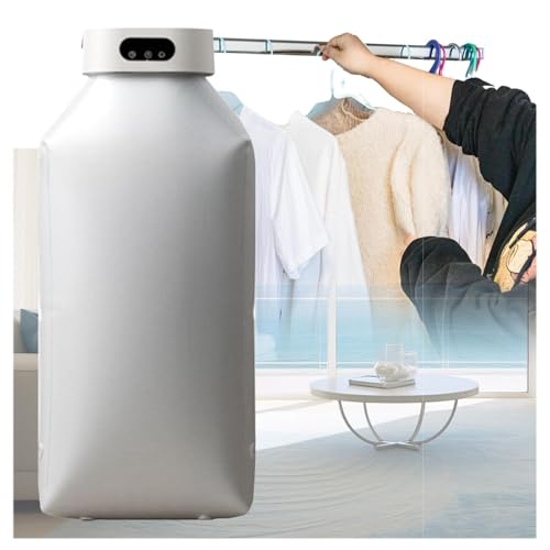Heated Airers Clothes Indoor Electric, 2 Hours Timer Heated Air Dryer Energy Saving Electric Clothes Airer Indoor Wet Weather