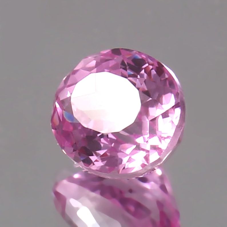 Saphir rose Ceylan 11x9.3mm pierre gemme à facettes en vrac pour bague