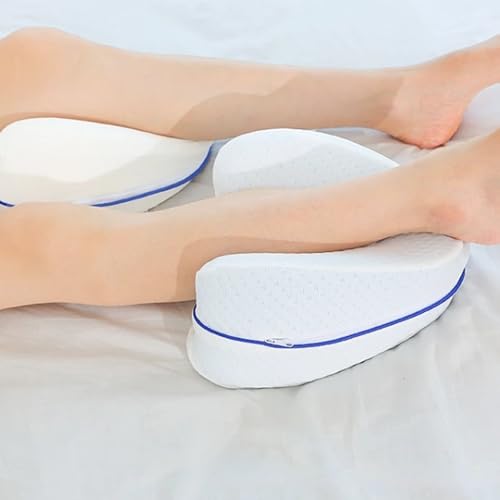 Almofada Travesseiro De Pernas Joelhos Ortopédico Hipoalergênico Antifungo Alinhamento Coluna Alivio