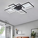 ★ Dimmbar-Die LED-Deckenlampe wird inklusive einer Fernbedienung geliefert, mit deren Hilfe man die Helligkeit und Farbetemperatur (Warmweiß/Kaltweiß/Neutral) stufenlos verändern kann. über Fernbedienung stufenlos dimmbar (nicht über externen Wanddimmer) und Lichtfarbe einstellbar (3000K bis 6500K).