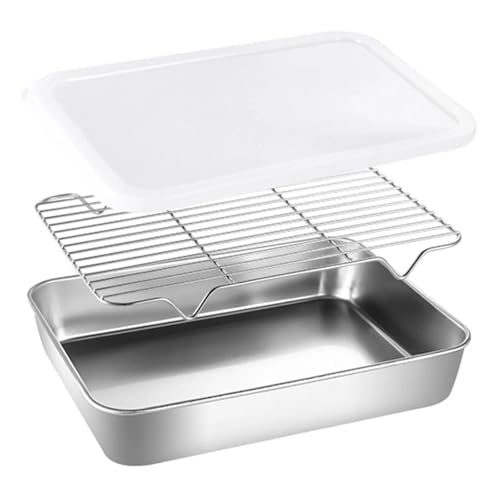 Poêle avec support et casseroles en acier inoxydable durable