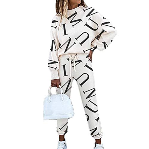 Onsoyours Tuta da Donna T-shirt Manica Lunga