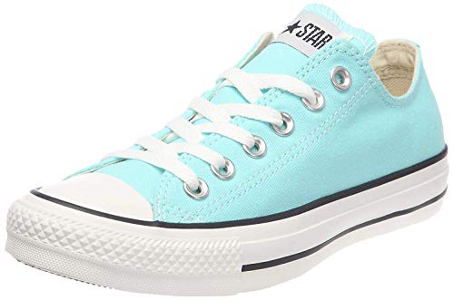 Converse Sneakers For Women, All Star Chuck Taylor, Aruba Blue, Size 8 Women, Size 6 Men