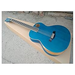 OOO15 Accoudoir professionnel pour guitare acoustique avec corps non coupé Fait main Convient pour les joueurs à toutes… - Les Beatles, Paul McCartney, John Lennon, RIngo Starr, George Harrison