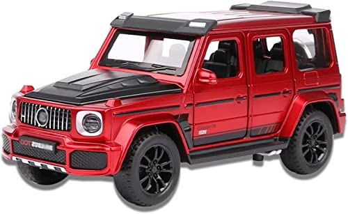 Image of Alloy Car Model Diecasts Metal Toy with Sound /Light /Pull-Back Off-Road Vehicles Car Model Collection Kids Toys Gift Multicolor Pack of 1 (1 /32 Brabus RED)