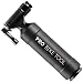Pro Bike Tool CO2 Inflator with Cartridge Storage Canister - Quick, Easy and Safe - for Presta and Schrader - Bicycle Tire Pump for Road and Mountain Bikes - No CO2 Cartridges Included (Matte Black)