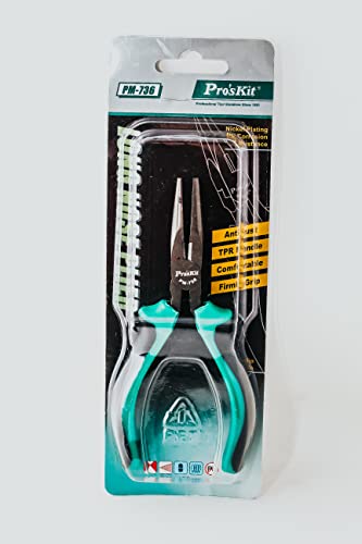 Pro'sKit PM-736 Vise Grip Long Nose Plier (135mm) ~Maintenance Tools