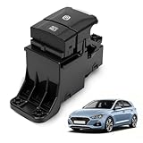 Attisfiera Elektrischer Handbremsschalter für K.o.na 2019–2023 i30 2016–2025 schwarzer Parkknopf 93310G3000 einfache Installation langlebige Konstruktion