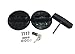 Black Fuel Pak Gasoline Oil Mounting Bracket Kit PM Pack Mount Lock Only Fit for SXMA 5 Gallon Fuel(2 Pack)