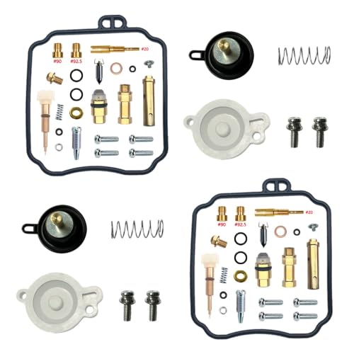 Kit carburateur XVS650 de haute précision avec gicleurs laiton et joints nitrile