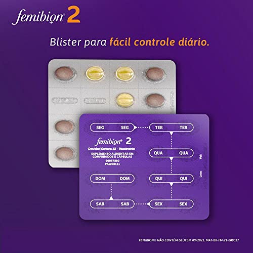 Multivitamínico Femibion 2 para Gravidez 28 Comprimidos e 28 Cápsulas