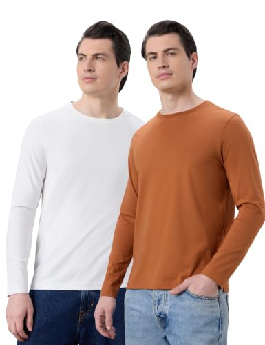 Image of Symbol Premium Men's Super Soft Cotton Stretch Full Sleeve T-Shirt | Regulat Fit | Available in Plus Sizes