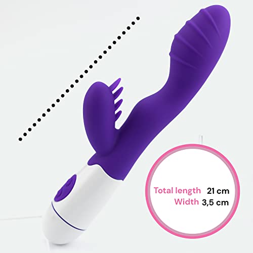 Rabbit vibrator: Sexspielzeug für frauen Vibrator klitoris Vibratoren mit klitorisstimulation Vibrator für frauen extrem sex Rabbit vibro g punkt Vibrator klitoris Vibration für frauen W36-6 – Bild 3
