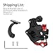 iEago RC Mini 4 Pro Bike Mount for DJI RC 2, Bicycle Handlebar Bracket Aluminum Alloy Controller Bike Holder Adjustable Bike Clamp Adapter for DJI Mini 4 Pro/Air 3 Accessories