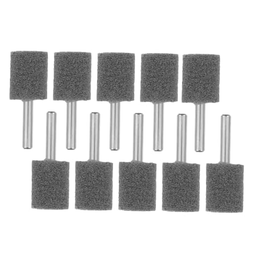 Alipis 10pcs Nylon Grinding Heads 6mm Shank Drill Polishing Kit Buffing Pad Plastic Polishing Wheel Rotary Tool Accessory