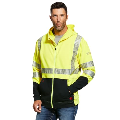 ARIAT Men's Fr Hi-vis Full Zip Hoodie