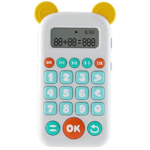 VALICLUD Mathematisches Lernspielzeug für Jungen und Mädchen, interaktive orale Arithmetikmaschine, mit spielerischen Funktionen, zum Lernen von Mathematik, Haus, Schule, für Jahre