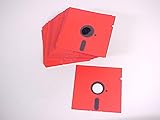 Qty 200 New 5 1/4 Inch 1.2 MB Floppy Disks Diskettes Red